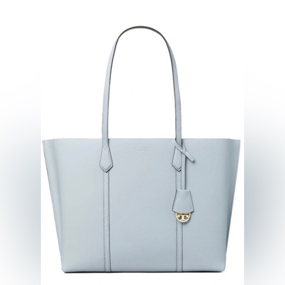 Tory Burch Handbags - Tory Burch NWOT Perry Triple-Compartment Tote Bag in Icicle **Rare Color**